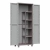 Harjakaappi Terry Jrattan 368 Harmaa 68 x 37,5 x 170 cm Muovinen 4 Hyllyt