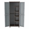 Harjakaappi Terry Jrattan 368 Harmaa 68 x 37,5 x 170 cm Muovinen 4 Hyllyt