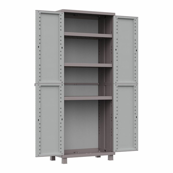 Šluotos spinta Terry Jrattan 369 Pilka 68 x 37,5 x 170 cm Plastmasinis 3 Lentynos
