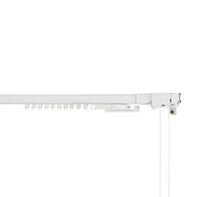 Curtain Rails Stor Planet Cintacor Jatkettavissa Vahvistettu Valkoinen 160-300 cm