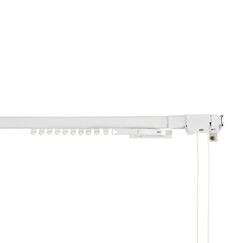 Curtain Rails Stor Planet Cintacor Jatkettavissa Vahvistettu Valkoinen 160-300 cm