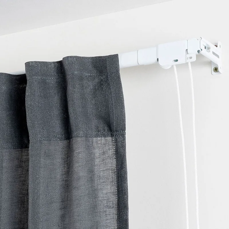 Curtain Rails Stor Planet Cintacor Jatkettavissa Vahvistettu Valkoinen 160-300 cm