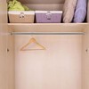 Vaatekaapin kisko Stor Planet Cintacor Valkoinen Soikea 150 cm 15 x 25 mm