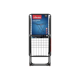 Folding clothes line Vileda Universal Black 174100 180 x 55 x 93 cm
