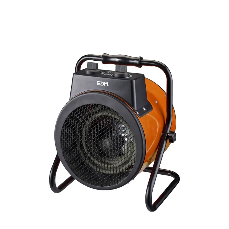Industrial Heater EDM 07098 Black Orange Black/Orange 1500 W 3000 W
