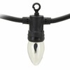 LED-valokranssi Lifetime 5,1 m 1,5 m Musta Liekki-efekti