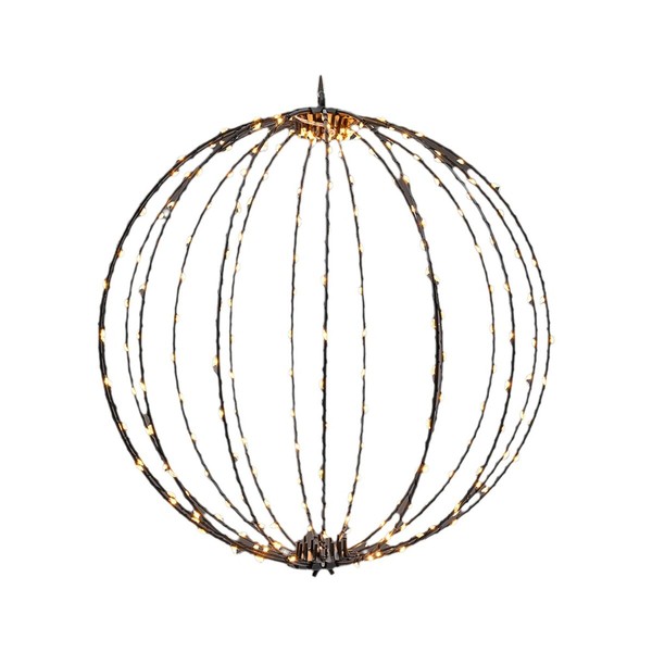 Apšvietimo apdaila Lumineo Juoda Metalinis 220 V Ø 38 cm