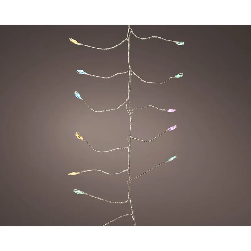 Wreath of LED Lights Lumineo 6 W Multicolour 11 m 5 m 1,2 m