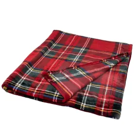 Фланелевое одеяло Home Textiles Красный Шотландские картины 150 x 200 cm