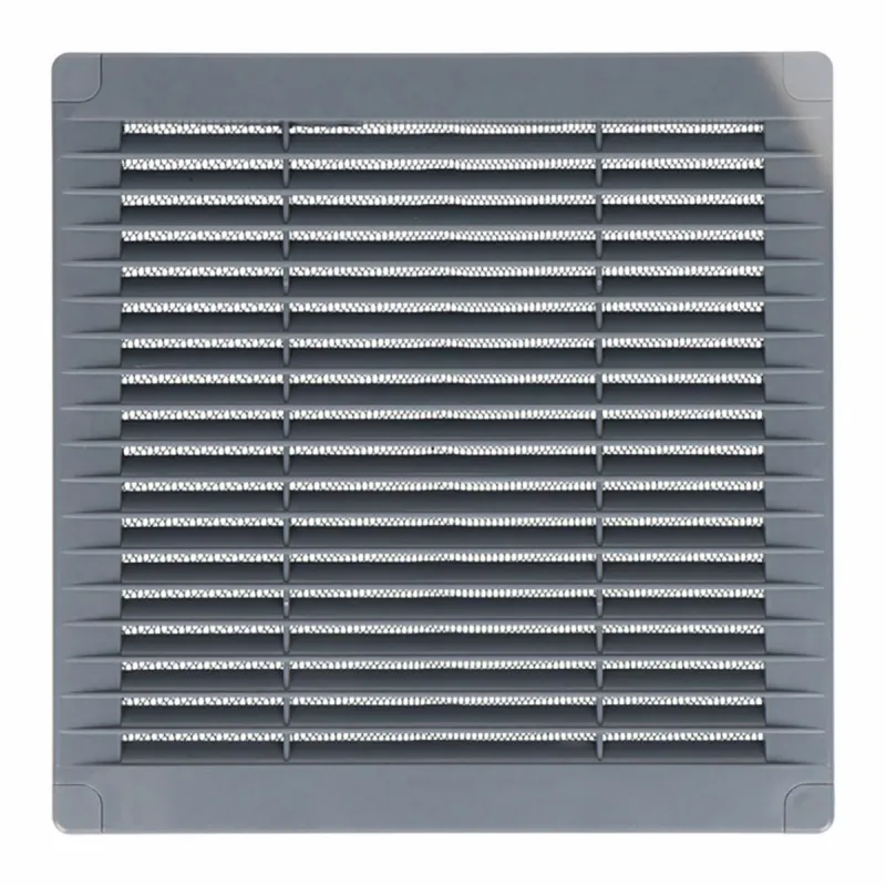 Ventilācijas režģis EDM 87701 Pelēks 10 x 10 cm