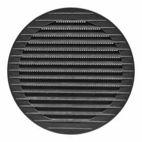 Ventilation grille EDM 87722 Anthracite Ø 15 cm