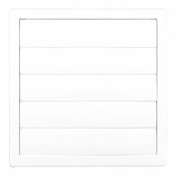 Ventilation grille EDM 87735 White Ø 10 cm 17 x 17 cm