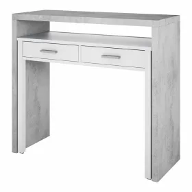 Desk Forés White 98,5 X 36 X 87,5 CM Metal MDF