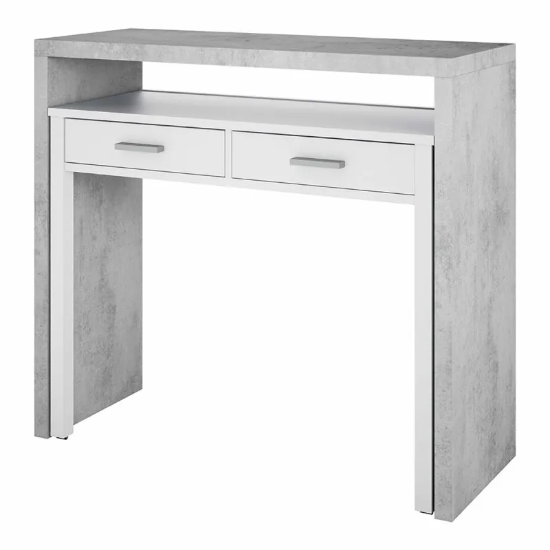 Rašomasis stalas Forés Balta 98,5 X 36 X 87,5 CM Metalinis MDF