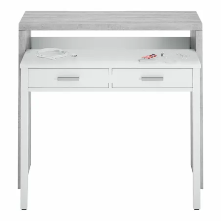 Rašomasis stalas Forés Balta 98,5 X 36 X 87,5 CM Metalinis MDF