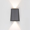 Sieninis apšvietimas EDM 31822 Polikarbonatas ABS 2 W 100 Lm LED Saulės energijos (3000 K)