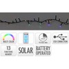 LED gaismu vītne Lifetime Daudzkrāsains 20 m Solārais
