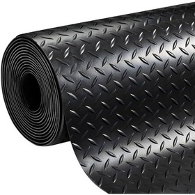 Roll of Anti-Slip Material Exma Чёрный Резиновый 1 x 10 m Бриллиант