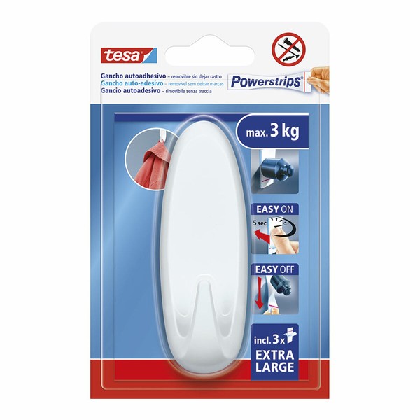 Āķis piekāršanai TESA Powerstrips XL Pašlīpoši materiāli
