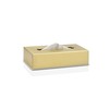 Handkerchief or scarf box Andrea House Stainless steel