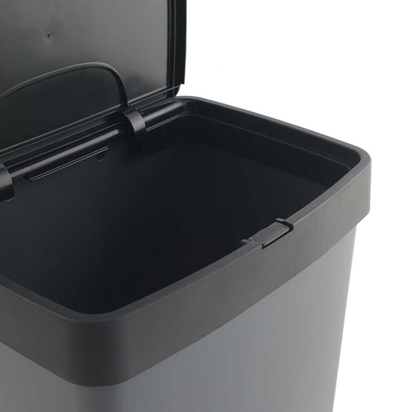 Kierrätysastia SP Berner Antrasiitinharmaa 10 L 30 L x 2 Muovinen 3 Osiot (1 osaa)