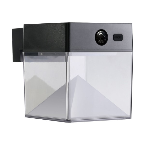 Sienas gaisma EDM 31831 Melns Polikarbonāts ABS 4 W 500 lm Solārais (3000 K) (5000 K) (4000 K)