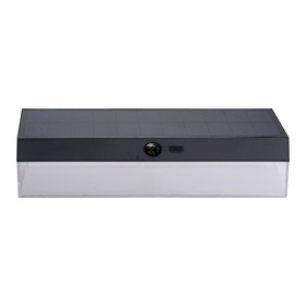 Sieninis apšvietimas EDM 31833 Juoda Polikarbonatas ABS 4 W 500 lm Saulės energijos (3000 K) (5000 K) (4000 K)