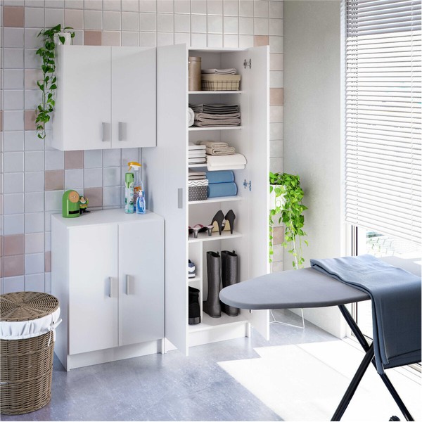 Kaappi Forés Valkoinen ABS Melamiini 59 X 27 X 60 CM