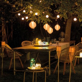 Žibintas Lumineo Balta Nailonas