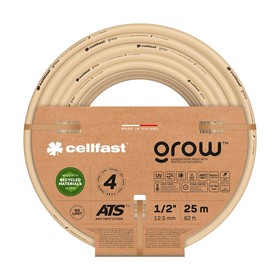 Шланг Cellfast Grow 15 m Пластик Бежевый 1/2"