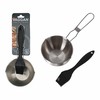 Barbecue utensils Lifetime Stainless steel Silicone Barbecue Brush