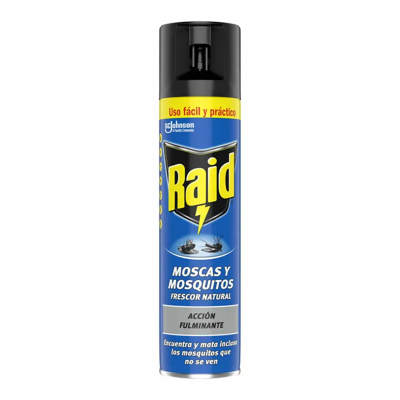 Insekticīds Raid 400 ml Mušas Moskīti