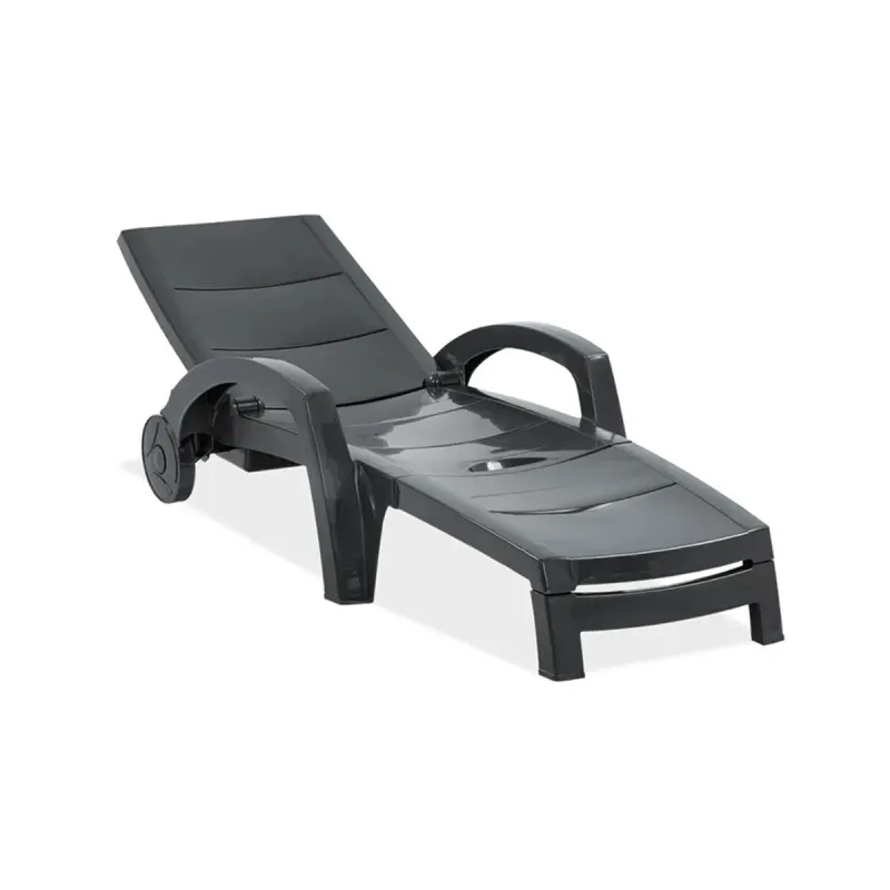 Sun-lounger Shaf Ocean Anthracite 100 x 74 x 42 cm