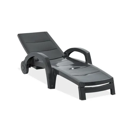 Sun-lounger Shaf Ocean Anthracite 100 x 74 x 42 cm