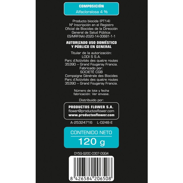 Rat Poison Flower 120 g