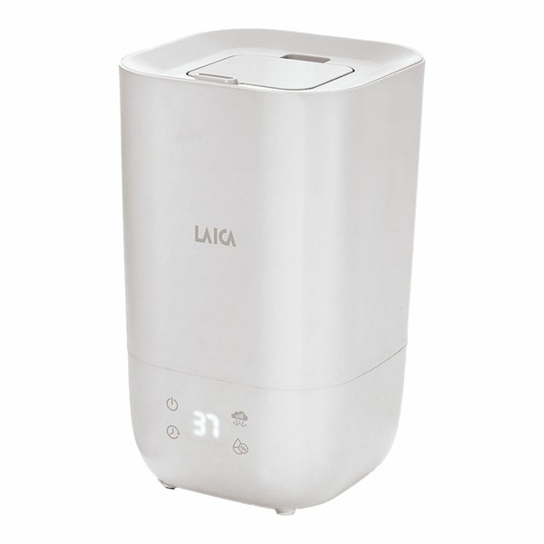 Ultragarsinis oro drėkintuvas ir aromatinis difuzorius su LED LAICA 25 W 3,3 L Balta