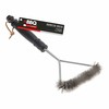 Barbekiu valyvo šepetys BBQ Collection 30 x 16 cm Juoda Sidabras