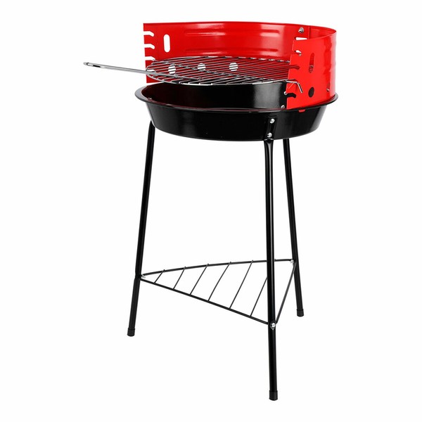 Barbekiu BBQ Collection 33 X 32 X 55 CM Juoda Raudona