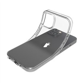 PURO 0.3 Nude Case for iPhone 14 Plus (Clear)