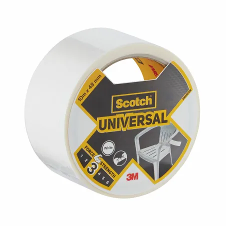 Duct tape Scotch White 10 m x 48 mm