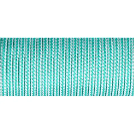 Washing Line EDM 87912 White Green polypropylene 4,5 mm x 25 m Braiding