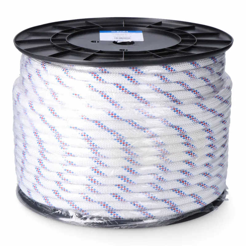 Rope EDM 87936 Driza White Polyester 14 mm x 100 m Braiding