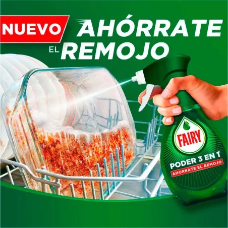 Liquid Dishwasher Fairy PODER 3 EN 1 500 ml