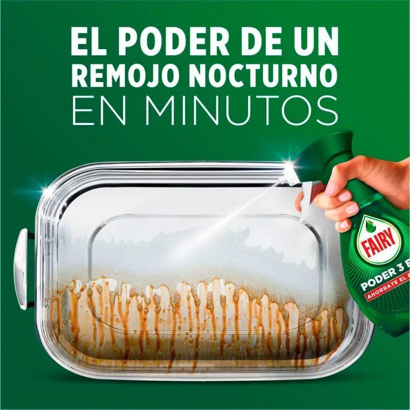 Astianpesuaine Fairy PODER 3 EN 1 500 ml