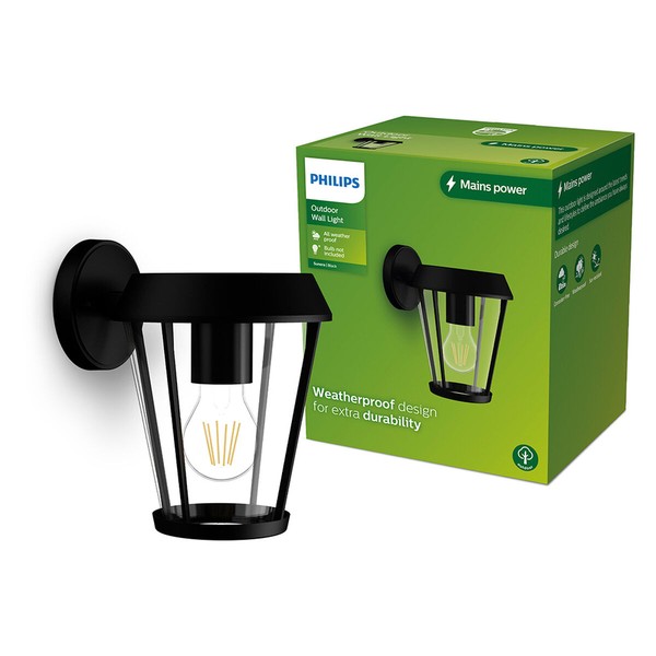 Seinävalo Philips sunera Musta 25 W Alumiini E27