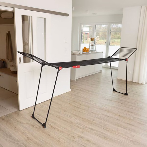 Clothes Line Vileda infinity flex ultimate Matte back Steel 304 x 56 x 128 cm 30 m Extendable