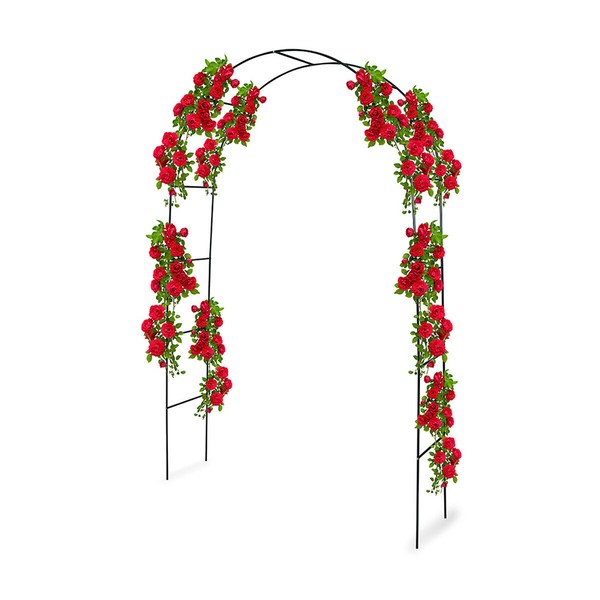 Sodo arka Kinzo 240 x 140 cm Metalinis Rožių