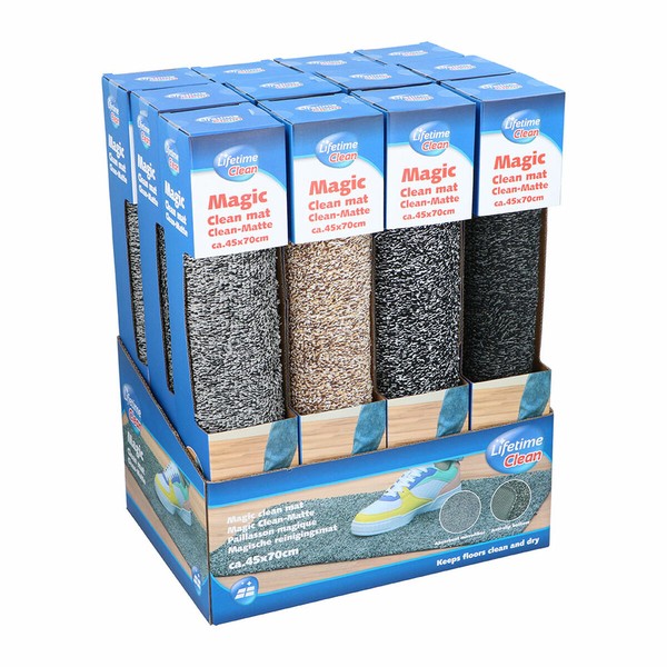 Дверной Коврик Lifetime magic clean-matte Микрофибра 45 x 70 x 0,6 cm