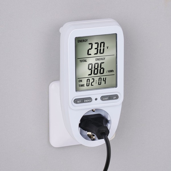 Kištukas su elektros energijos suvartojimo monitoriumi Grundig 16 A