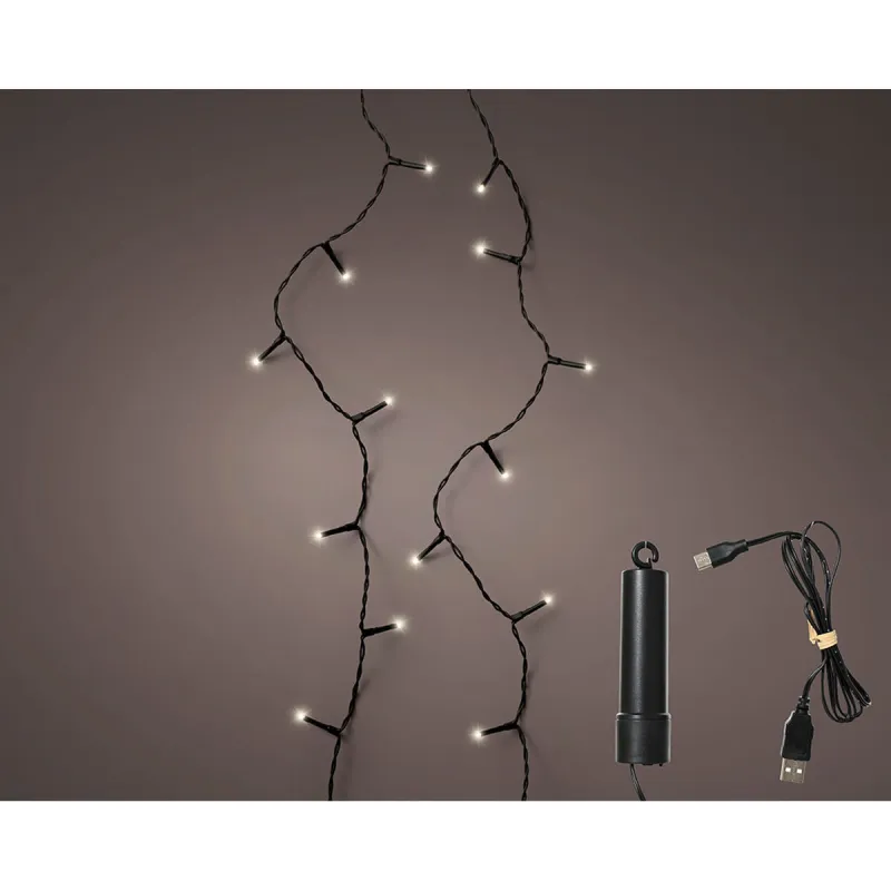 Wreath of LED Lights Lumineo